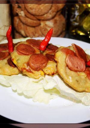 Foto resep Bakwan Sayur Kembang Sosis