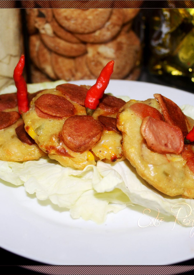 Foto resep Bakwan Sayur Kembang Sosis