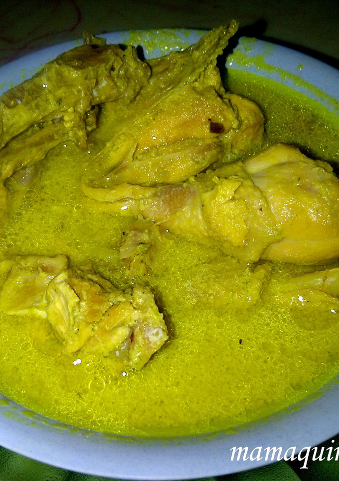 Foto resep Opor ayam Kuning 
