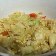 Tumis Kol Orek Telor Saos Tiram