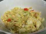 Tumis Kol Orek Telor Saos Tiram