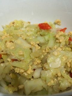 Foto resep Tumis Kol Orek Telor Saos Tiram