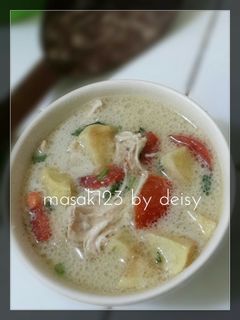 Foto resep Soto Ayam Kuah Santan