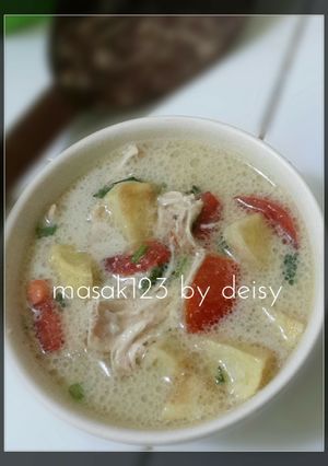 Foto resep Soto Ayam Kuah Santan