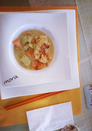 Foto resep Süss Kartoffel curry
