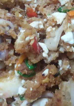 Foto resep Cumi Pasir Telor Asin