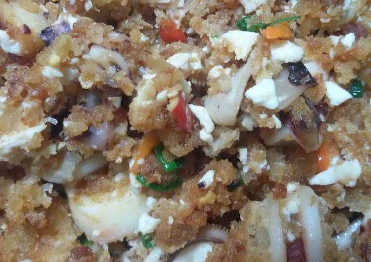 Cumi Pasir Telor Asin