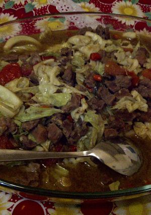 Foto resep Tongseng Sapi ala Bu Rudy ;)