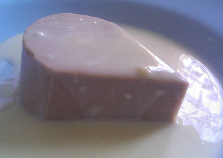 Puding Coklat Busa