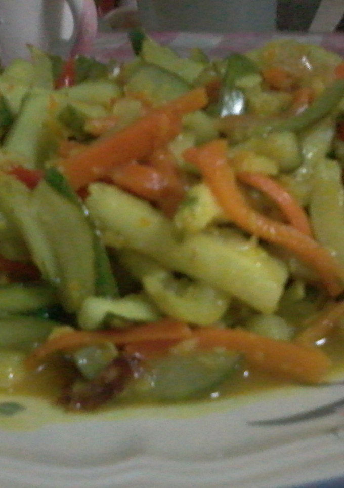 Foto resep Acar masak Warna warni :D