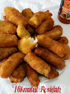 Foto resep Cheese Fish Fingers.