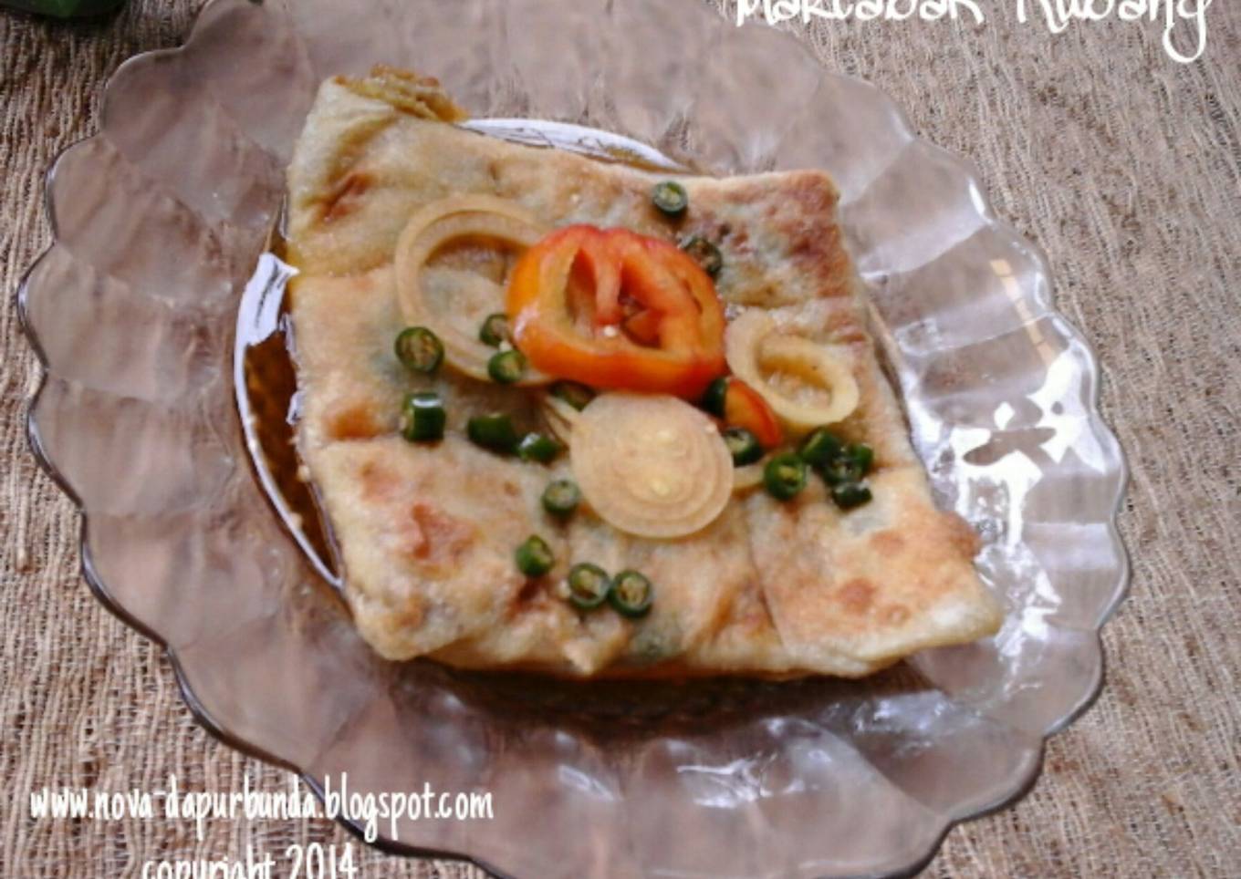 "Martabak Kubang" khas Minang