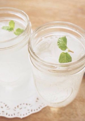 Foto resep Fresh lemon mint juice