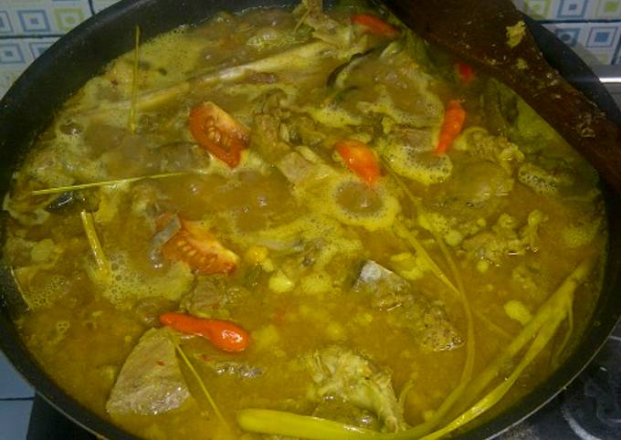 Langkah Mudah untuk Menyiapkan Pindang Asem Daging Kambing Anti Gagal