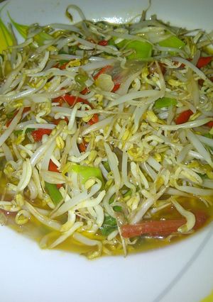 Foto resep Cah Tauge Ikan Asin