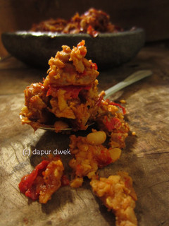 Foto resep sambel tempe