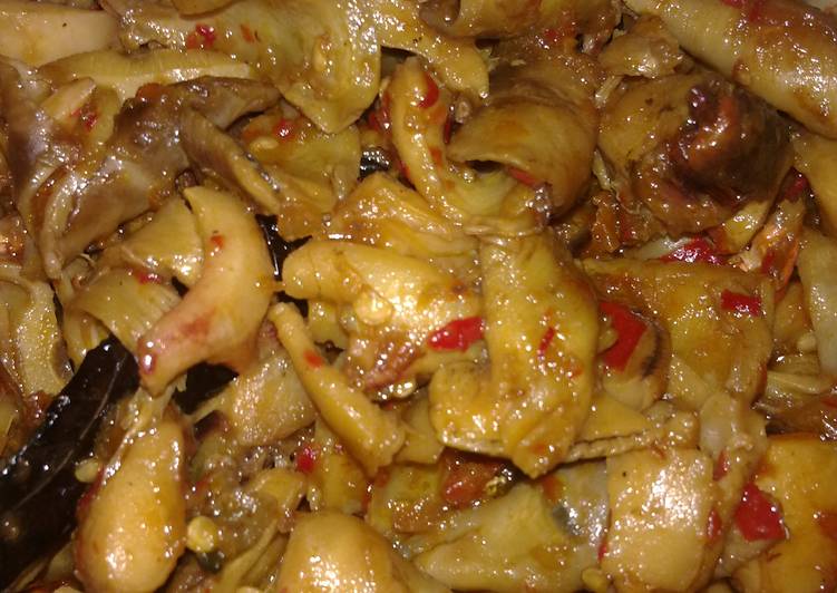 Bia pedas saus tiram