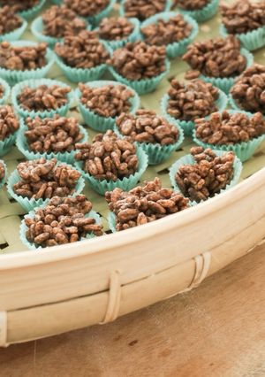 Foto resep Rice krispies treat tanpa marshmallow