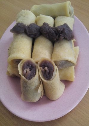 Foto resep Dadar Gulung isi Vla Cokelat
