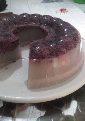Foto resep puding tape ketan hitam
