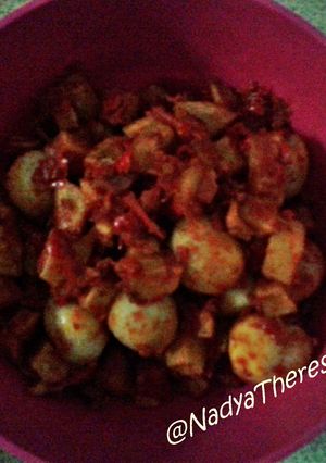 Foto resep Balado Kentang - Telur Puyuh