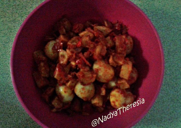 Resep Balado Kentang - Telur Puyuh Anti Gagal