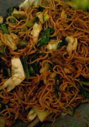 Foto resep mie goreng pedas
