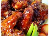 Honey Baked Chicken Wings (sayap ayam panggang madu)