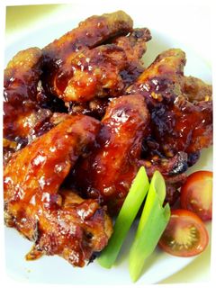 Foto resep Honey Baked Chicken Wings (sayap ayam panggang madu)