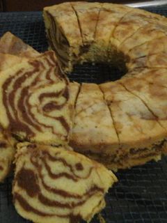 Foto resep marmer cake tulban