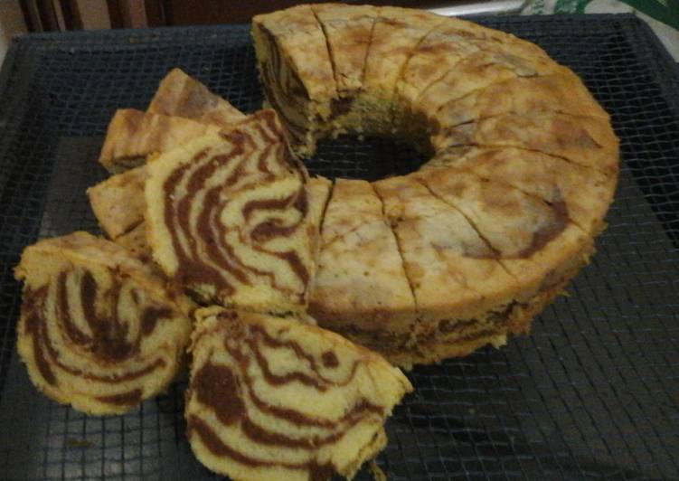 Resep marmer cake tulban, Sempurna