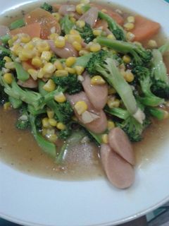 Foto resep Tumis Brokoli warna warni