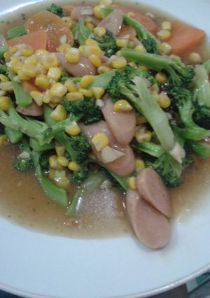 Foto resep Tumis Brokoli warna warni