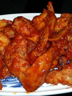 Foto resep Sayap ayam goreng crispy dengan saus manis pedas, a la Korea