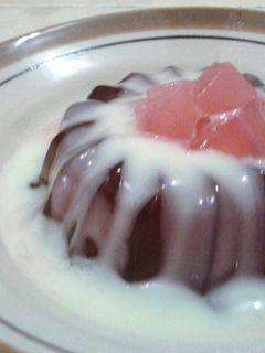 Foto resep Puding Berry-Choco Sereal