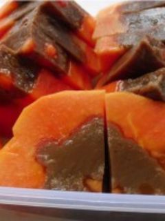 Foto resep Puding Coklat Pepaya