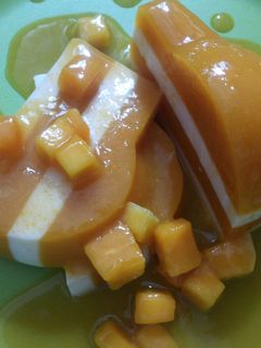 Foto resep Pudding Lapis Mangga Susu
