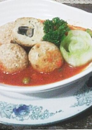 Foto resep Bakso Tempe Jamur