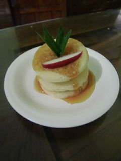 Foto resep Apple Caramel Pancake