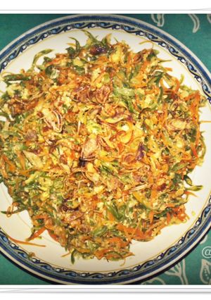 Foto resep easy orak arik buntel (buncis wortel)