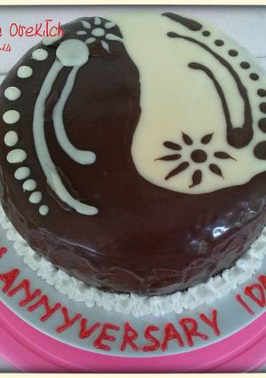 Foto resep Chocolate Coffee Ice Cream Cake