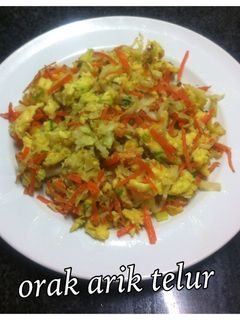 Foto resep orak arik telur