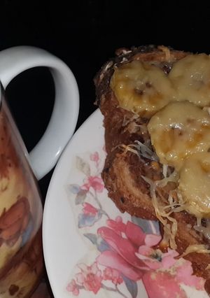 Foto resep [Sarapan Ayah] Toast nutella, pisang dan keju