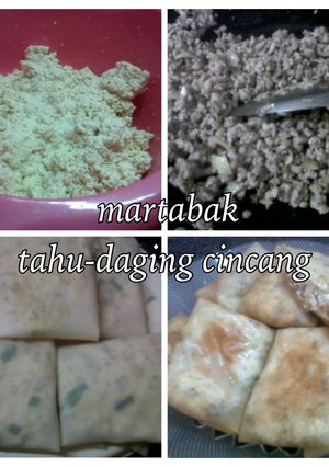 Foto resep martabak tahu-daging cincang