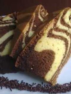 Foto resep Bolu Zebra Kukus