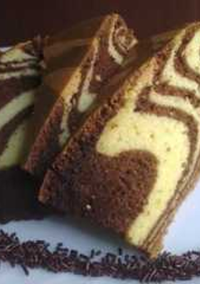 Foto resep Bolu Zebra Kukus