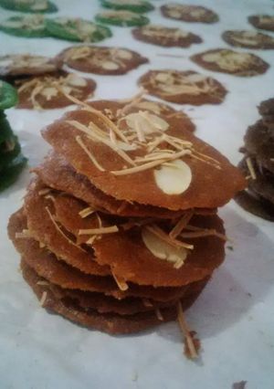 Foto resep Almond Crispy Cheese Cookies