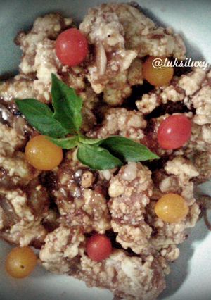Foto resep ayam kriuk saus tiram