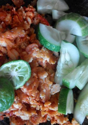 Foto resep tempe sambal kencur