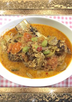 Foto resep TONGKOL MASAK PEDAS ala masakan desa